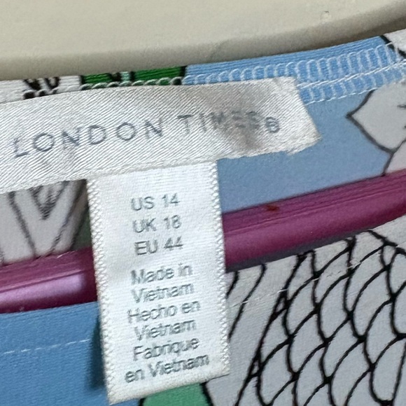 London Times Dress Size 14 - Picture 3 of 6